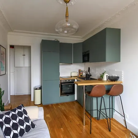 30m Comfort With Wifi And View Eiffel Tower Apartament *